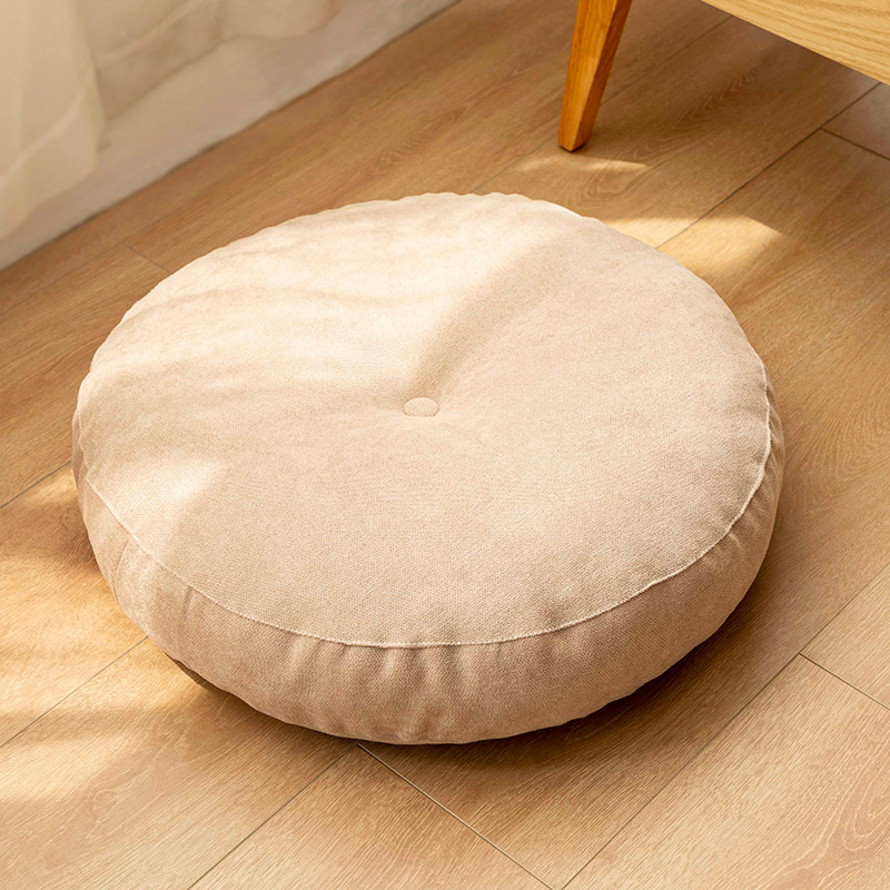 Meditation Cushion Zafu - Soft Round Big Floor Cushion Meditation