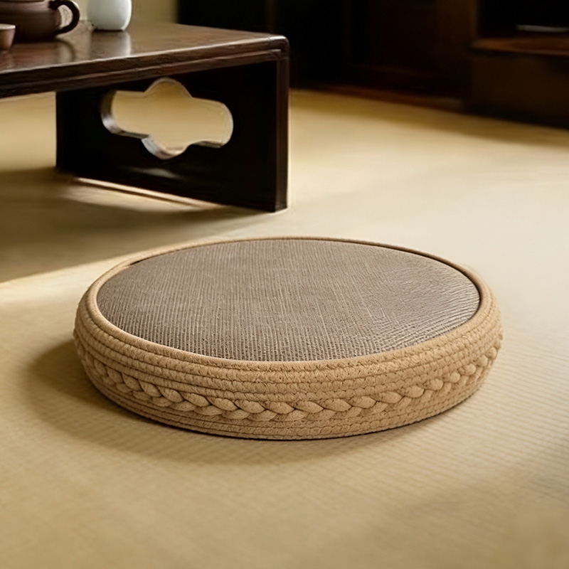 Meditation Cushion Zafu - Thickened Tatami Cushion Japanese Style Living