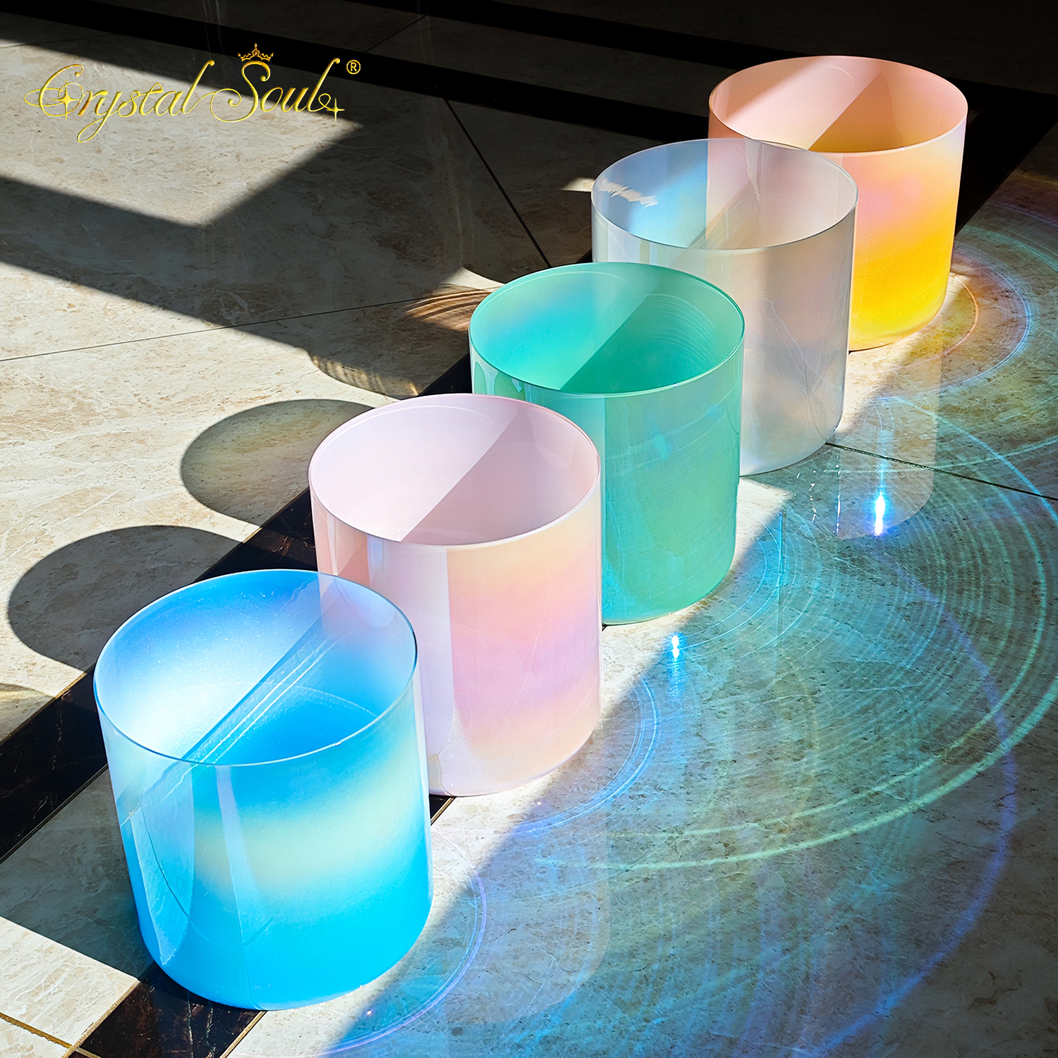 Healing Crystal Set - Crystal Soul Alchemy Crystal Bowl Set