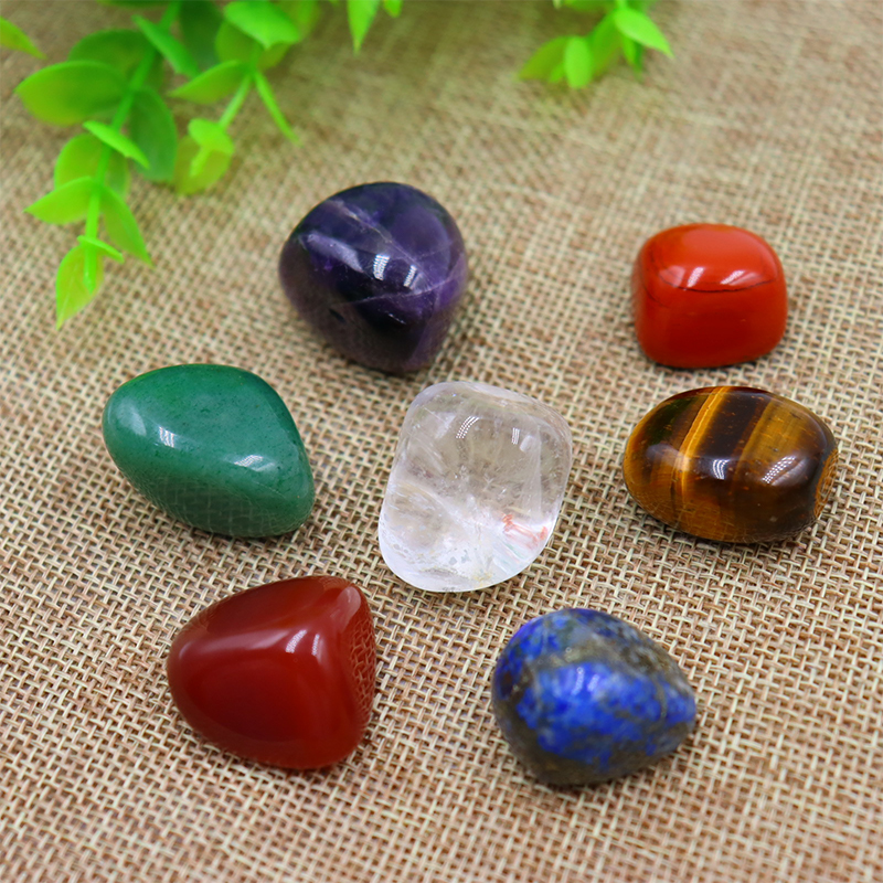 7pc/set Natural crystal Yoga P - Healing Crystal Set 리뷰 및 가격