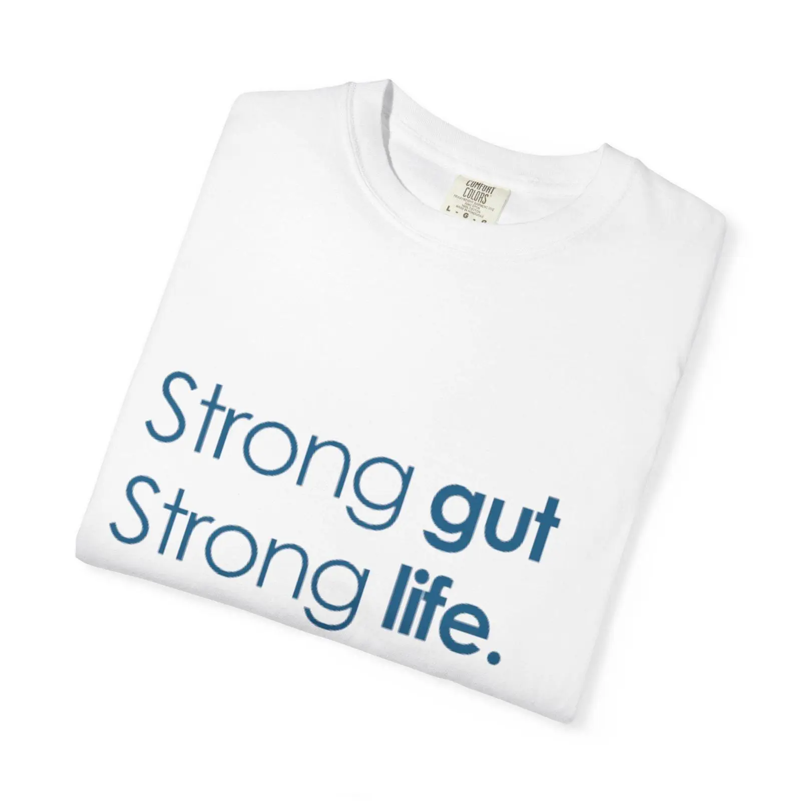 Strong Gut Life Slogan T Shirt - Health Wellness Lifestyle 리뷰 및 가격