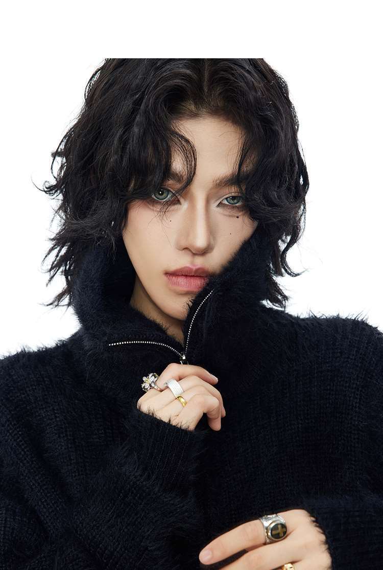 Fur Collar Pullovers Anime Rab - Health Wellness Lifestyle 리뷰 및 가격