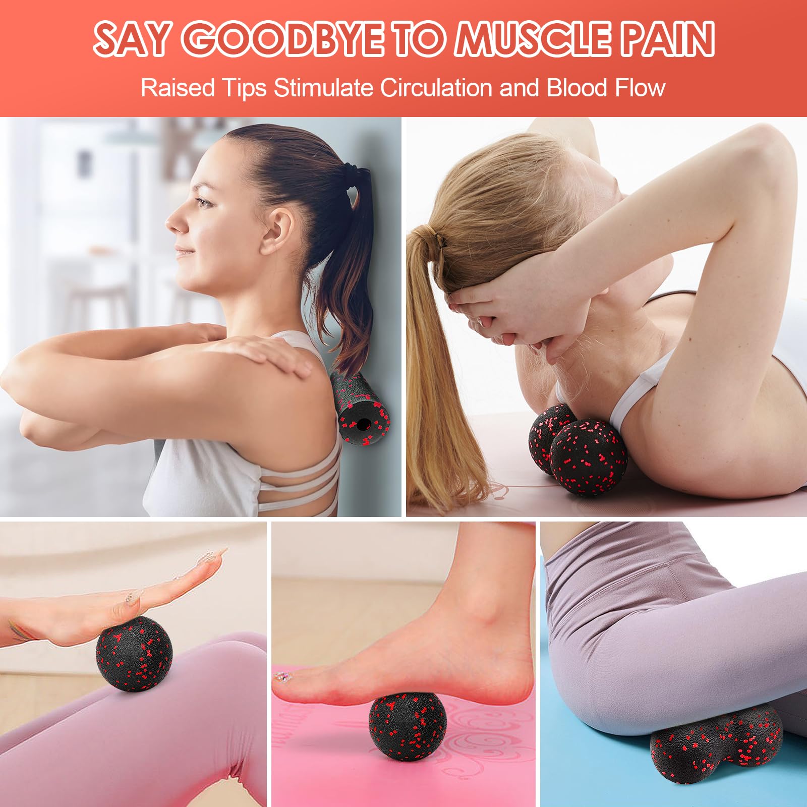 Hollow Yoga Roller Massage Pea - Health Wellness Fitness 리뷰 및 가격