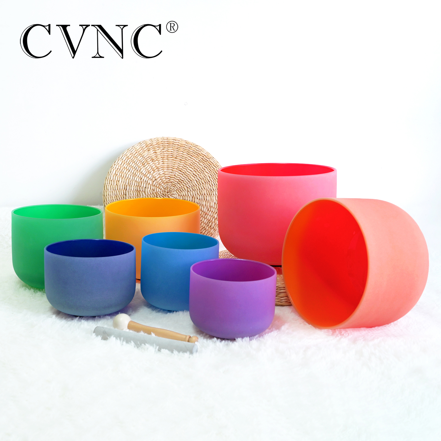 CVNC 432HZ 6-12 Inch Colored F - Healing Crystal Set 리뷰 및 가격