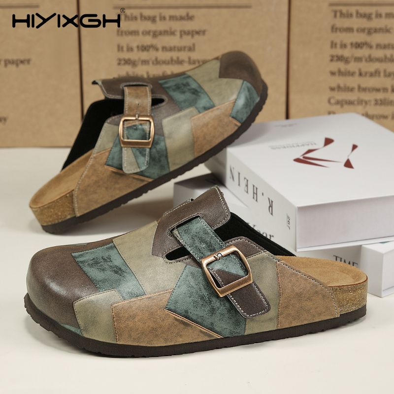 Comfort Cork Leather Slippers  - Health & Wellness Pay 리뷰 및 가격