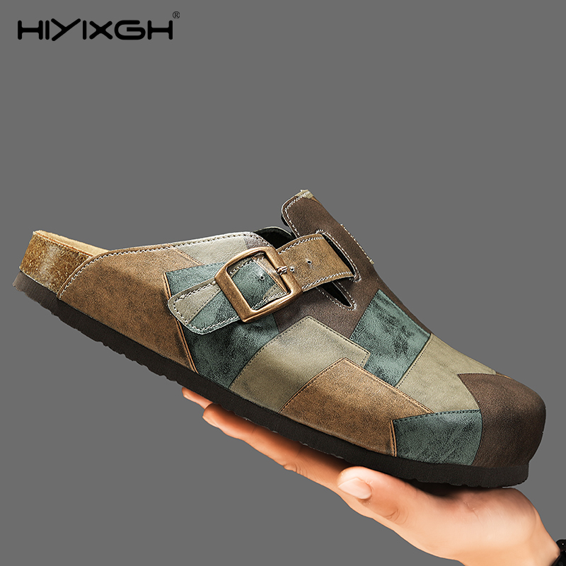 Comfort Cork Leather Slippers  - Health & Wellness Pay 리뷰 및 가격