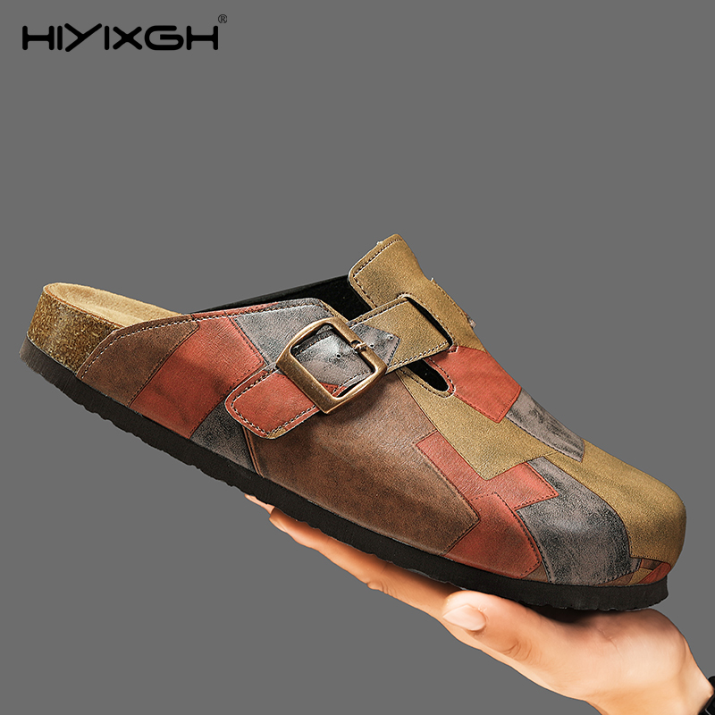 Comfort Cork Leather Slippers  - Health & Wellness Pay 리뷰 및 가격