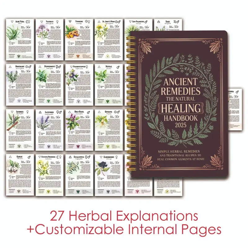 Natural Remedies Handbook with - Health & Wellness Pay 리뷰 및 가격
