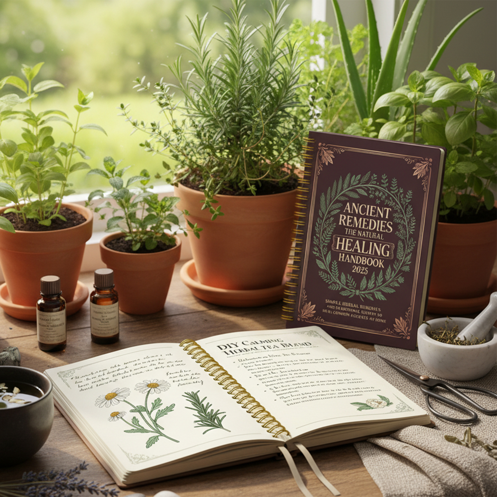 Natural Remedies Handbook with - Health & Wellness Pay 리뷰 및 가격