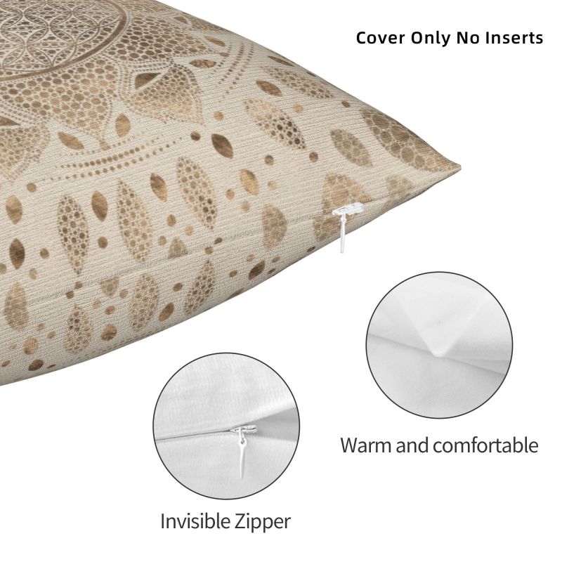 Custom Flower Of Life In Lotus - Meditation Cushion Zafu 리뷰 및 가격