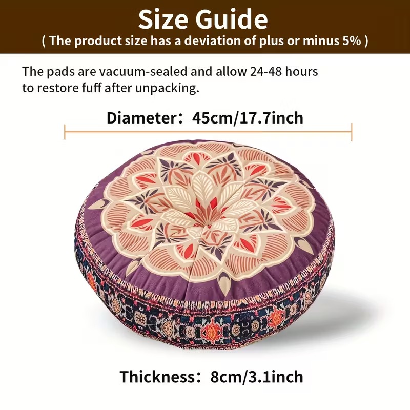 NEW 1pc Thickened Bohemian Sty - Meditation Cushion Zafu 리뷰 및 가격