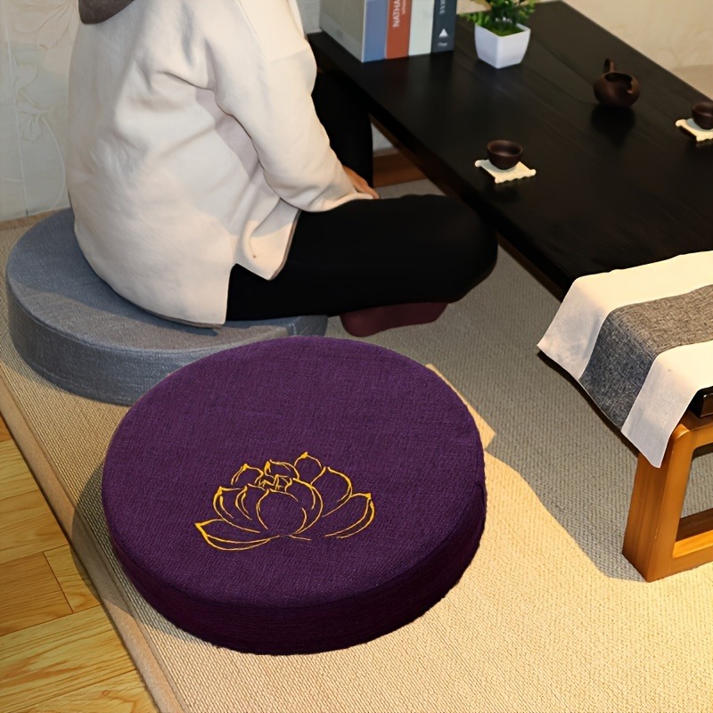 Handmade Embroidered Round Med - Meditation Cushion Zafu 리뷰 및 가격