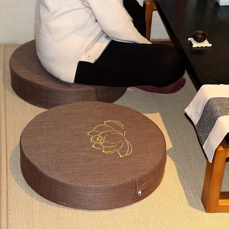 Handmade Embroidered Round Med - Meditation Cushion Zafu 리뷰 및 가격