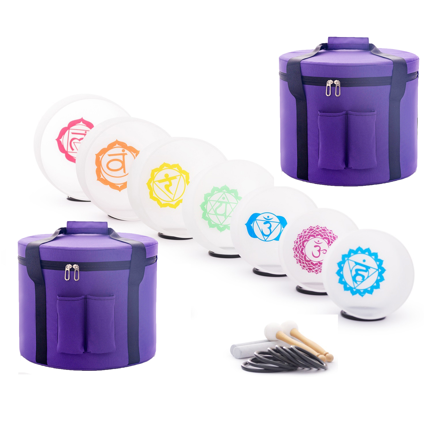 440/432HZ Color Chakra Frosted - Healing Crystal Set 리뷰 및 가격
