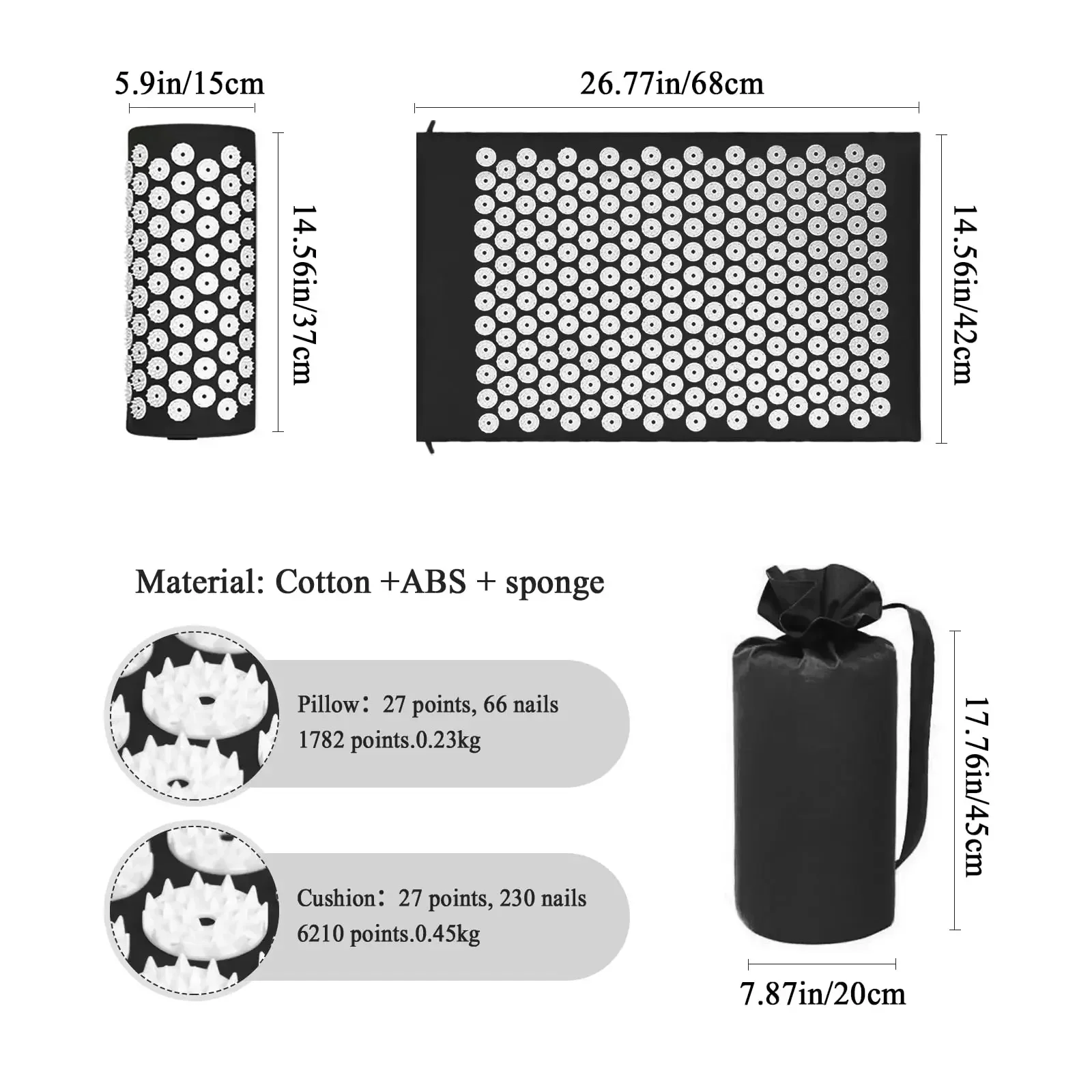 1PC/SET Massager Cushion Acupr - Balance Cushion Disc 리뷰 및 가격