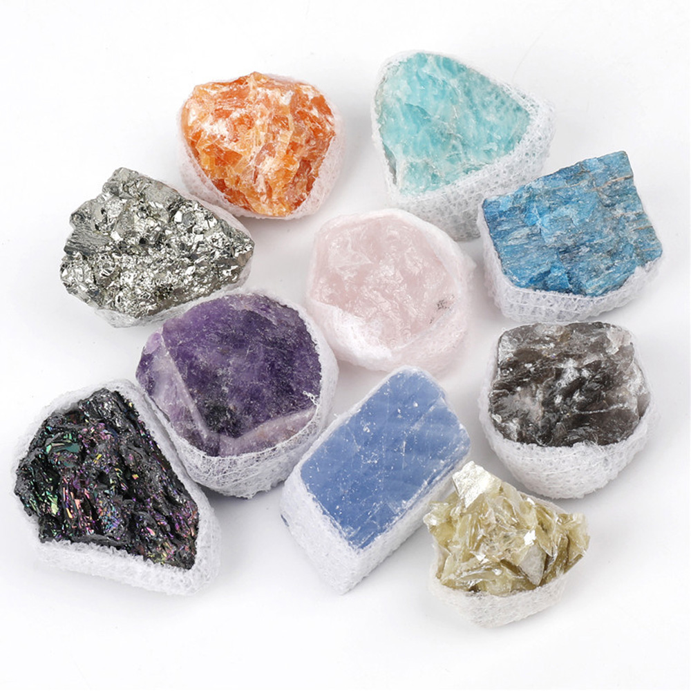 Natural Raw Stone Healing Crys - Healing Crystal Set 리뷰 및 가격
