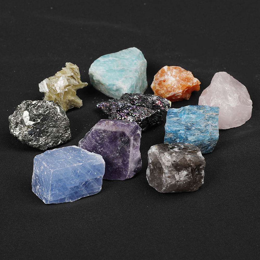 Natural Raw Stone Healing Crys - Healing Crystal Set 리뷰 및 가격