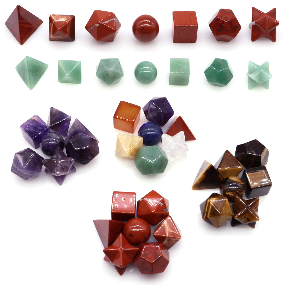 Natural Crystals 7Pcs Platonic - Healing Crystal Set 리뷰 및 가격