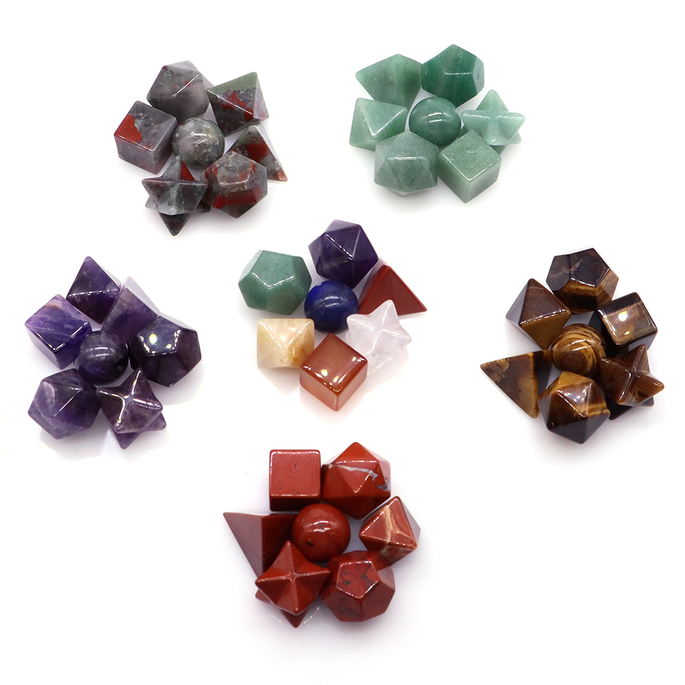 Natural Crystals 7Pcs Platonic - Healing Crystal Set 리뷰 및 가격