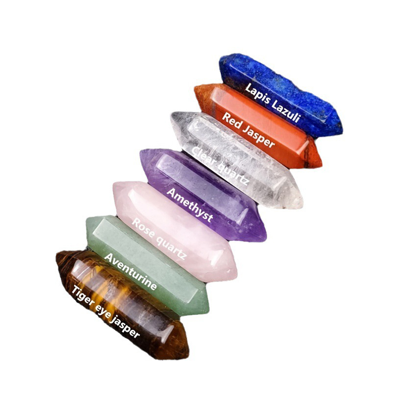 Set Hexagon Rose Quartz Gems 1 - Healing Crystal Set 리뷰 및 가격