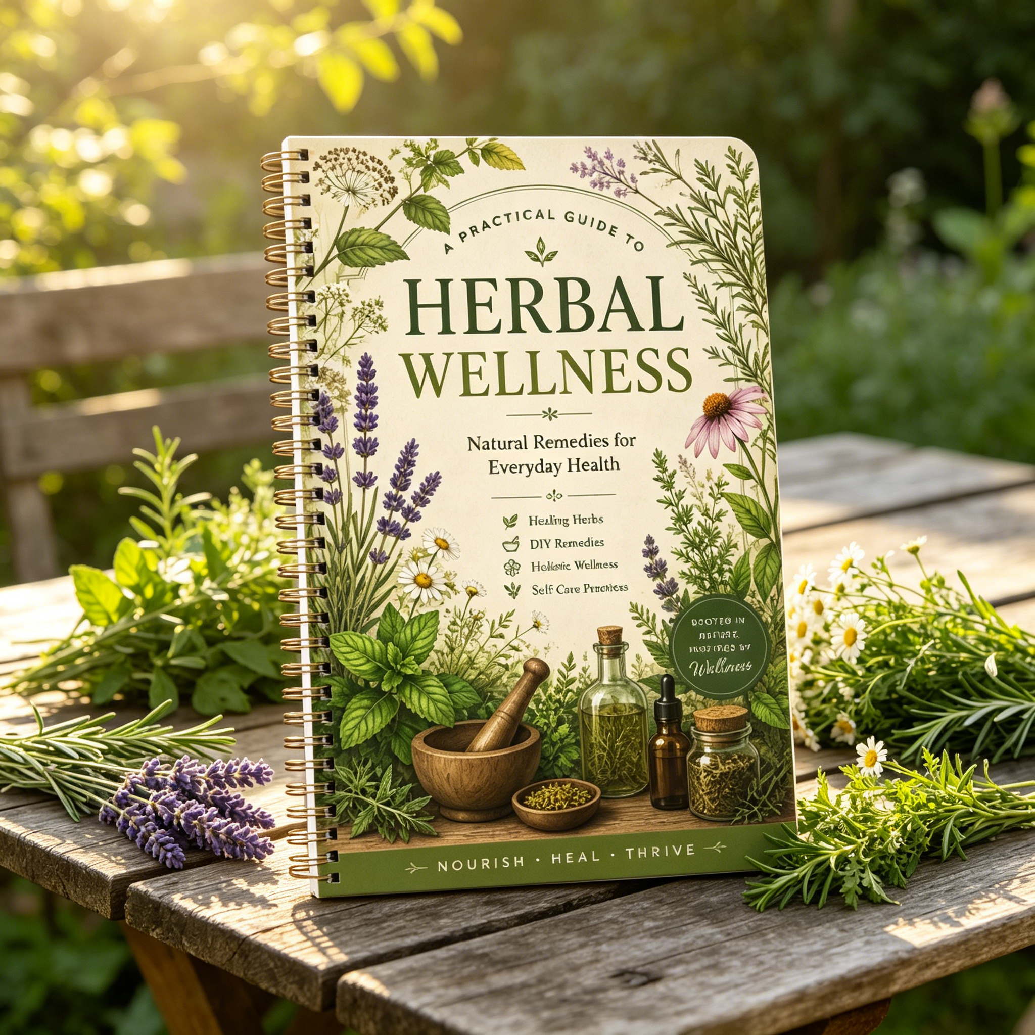 Herbal Remedies Journal A5 Spi - Health Wellness Notes 리뷰 및 가격