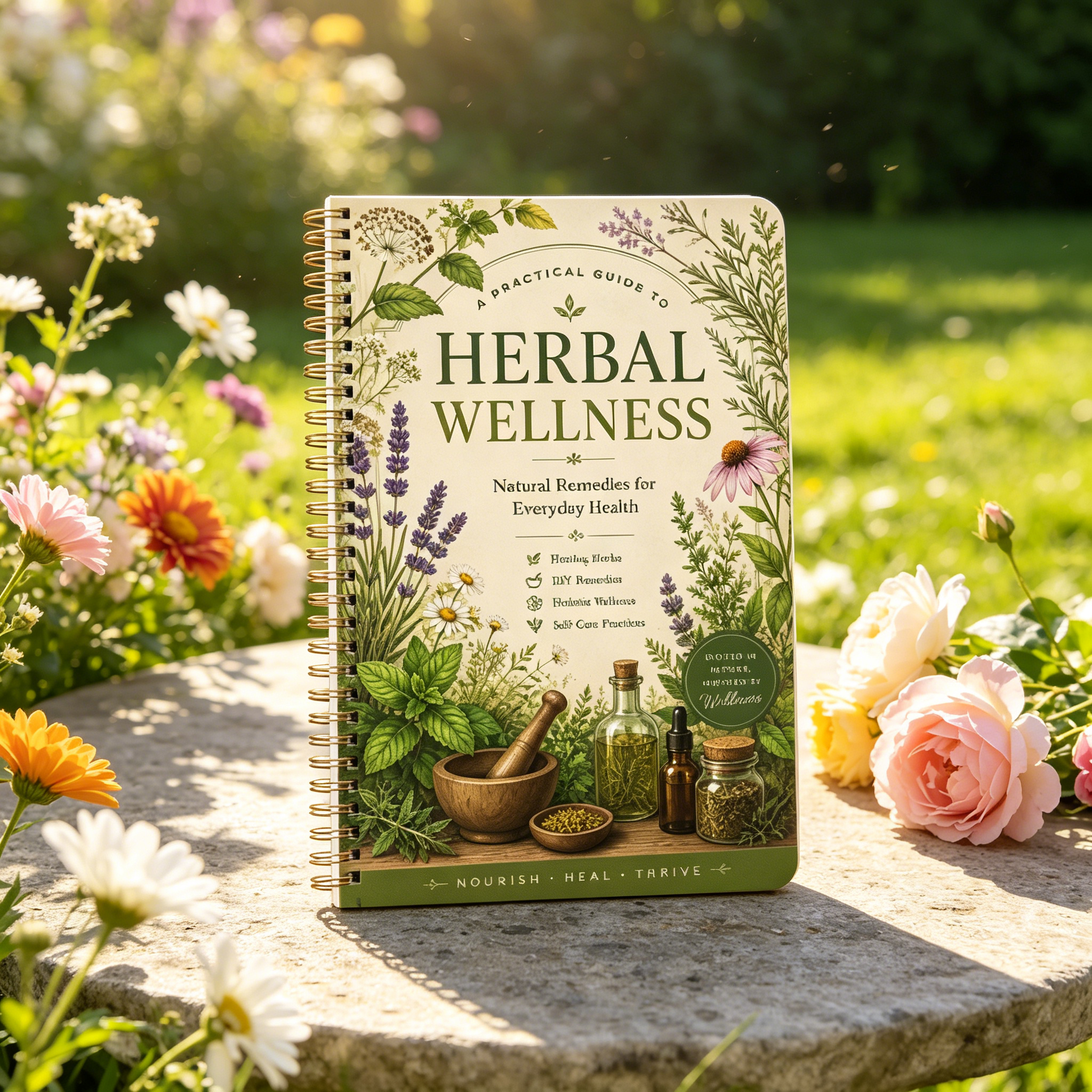 Herbal Remedies Journal A5 Spi - Health Wellness Notes 리뷰 및 가격