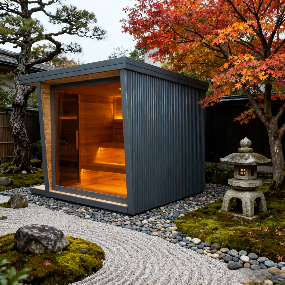 Custom Made Gray Outdoor Moder - Health Wellness And Spa 리뷰 및 가격