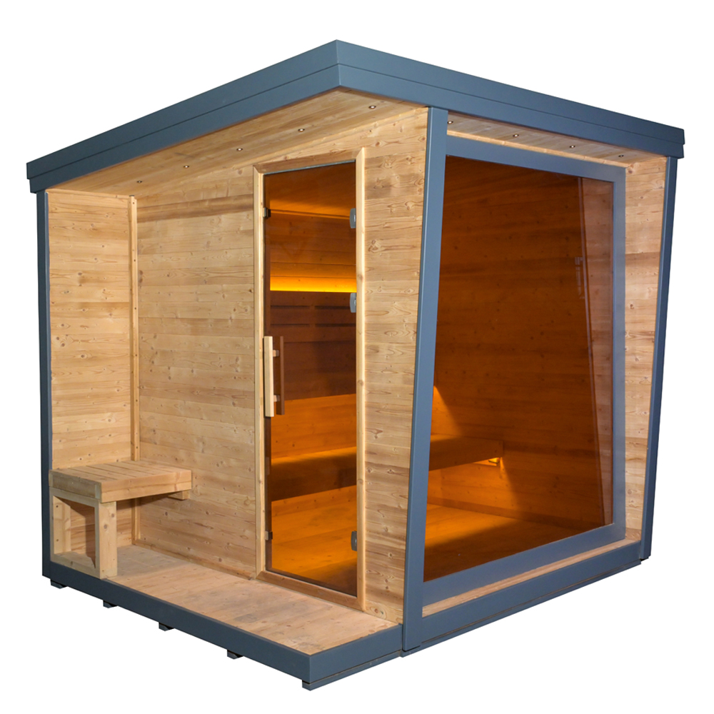 Custom Made Gray Outdoor Moder - Health Wellness And Spa 리뷰 및 가격