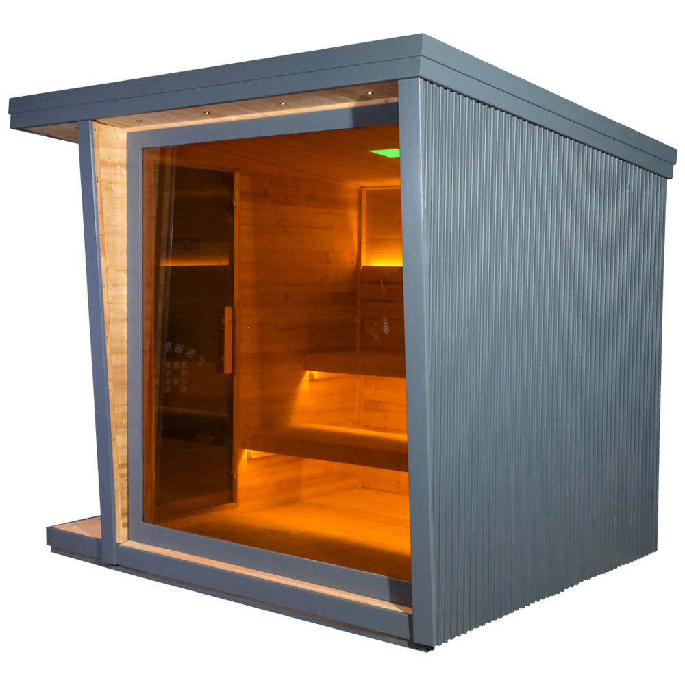 Custom Made Gray Outdoor Moder - Health Wellness And Spa 리뷰 및 가격